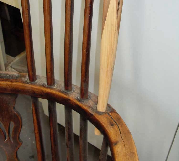 Antique chair repair